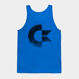 Computer Logo | Black Tank Top